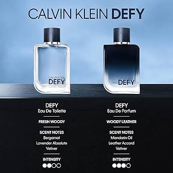   カルバンクライン DEFY　デファィ　200ml Calvin Klein CK Defy - Woody Mandarin & Leather Men's Fragrance